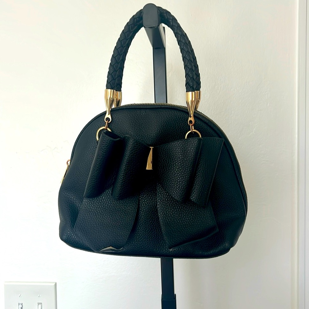 Grossi Black Bow Purse
